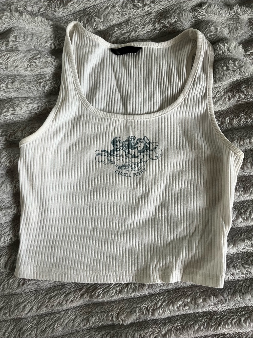 SHEIN Angel Baby crop tank